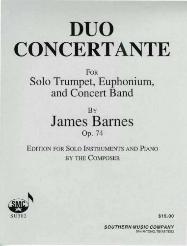 Barnes, James - Duo Concertante
