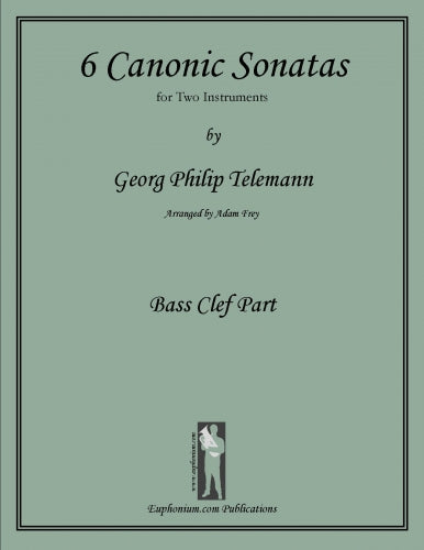 Telemann- 6 Canonic Sonatas BC