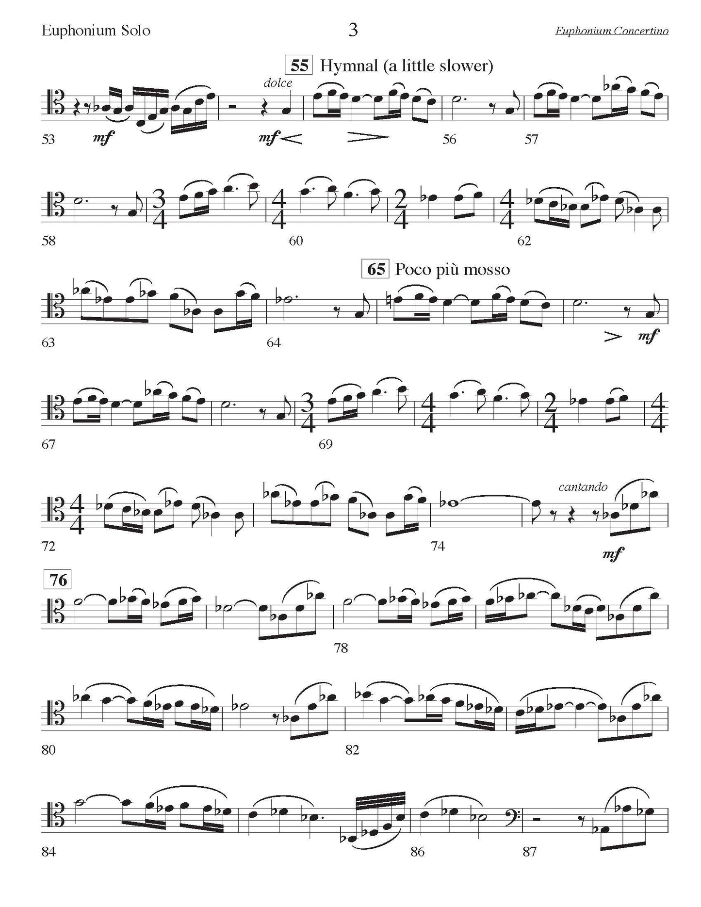 Kaska - Concertino for Euphonium DOWNLOAD