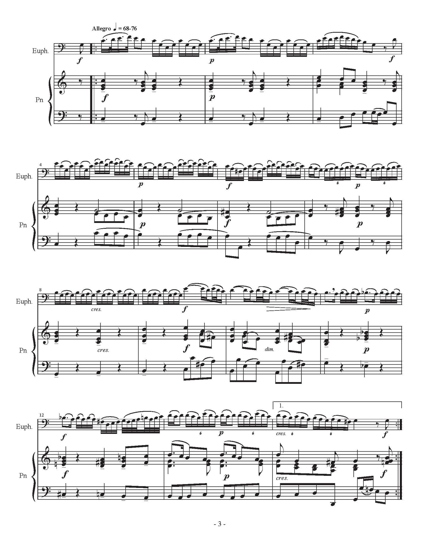 Fasch, J.F - Sonata in C