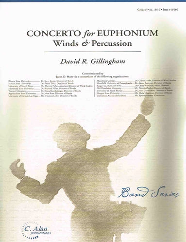 Gillingham - Concerto for Euphonium (WIND BAND)