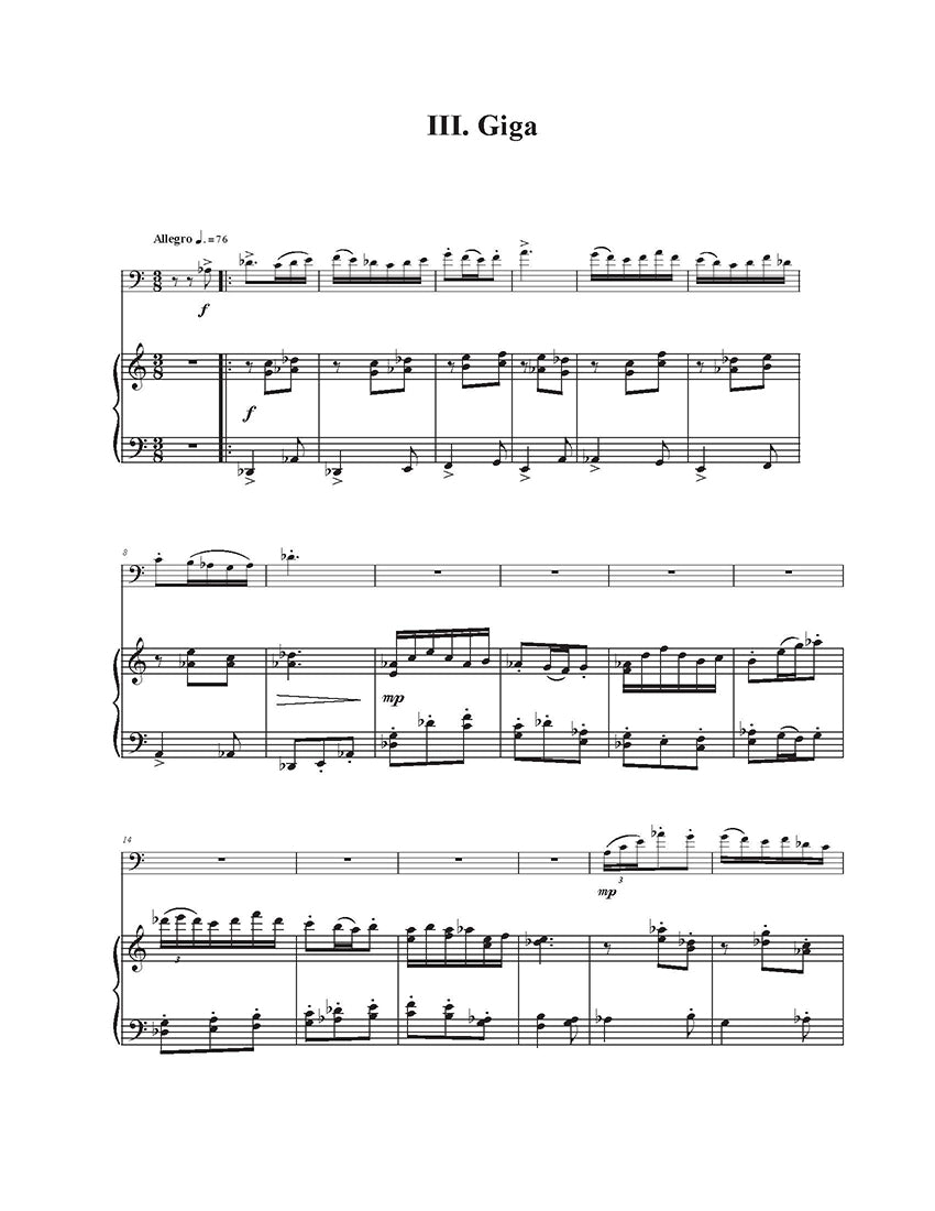 Nogueroles- Sonata for Euphonium and Piano - DOWNLOAD