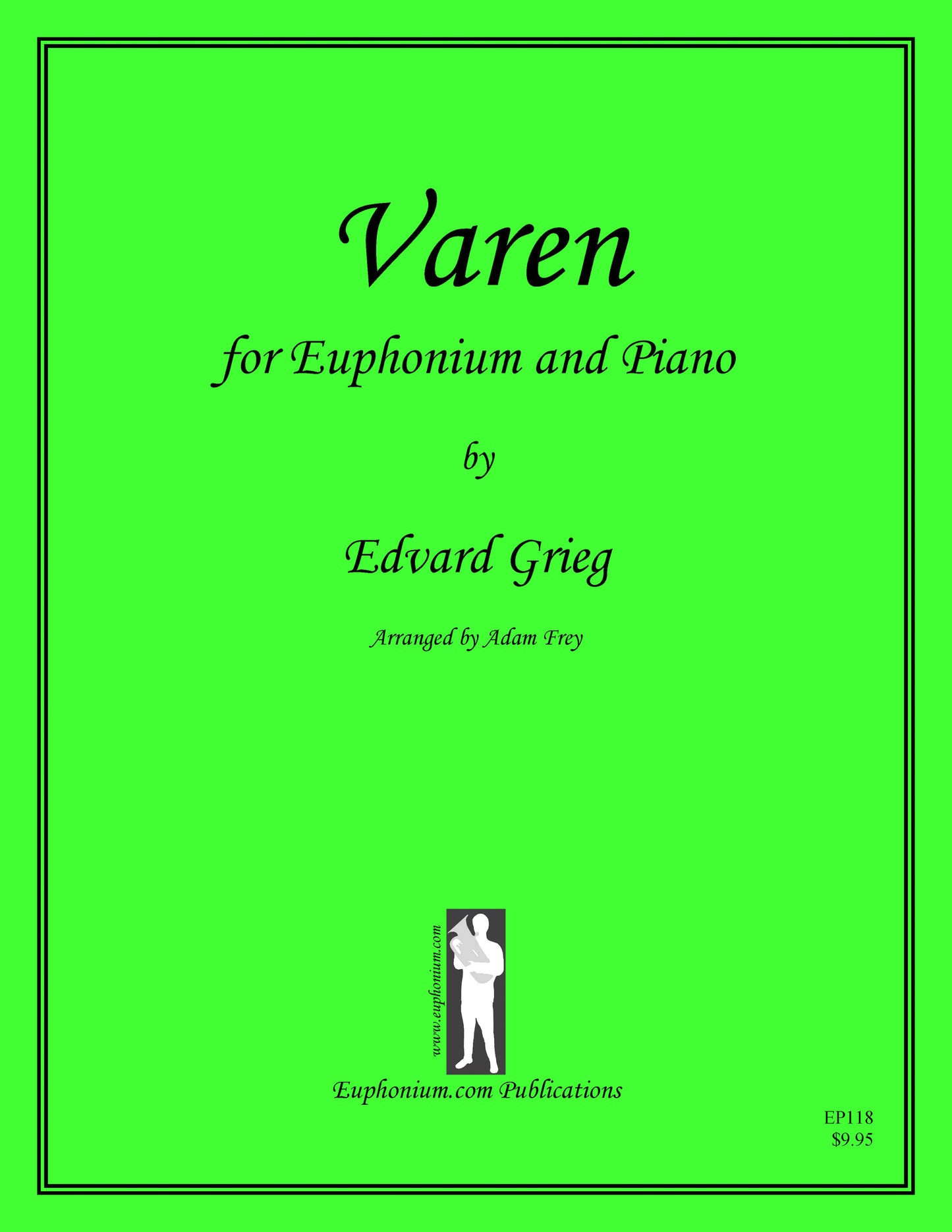 Grieg - Varen (with Piano)