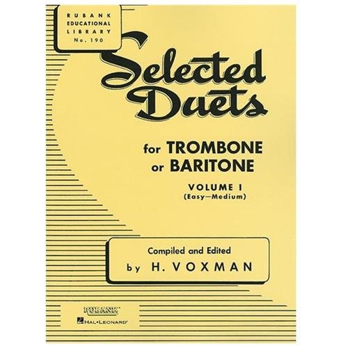 Voxman- SELECTED DUETS BARITONE Volume I
