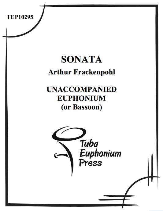 Frackenpohl - Sonata for Euphonium