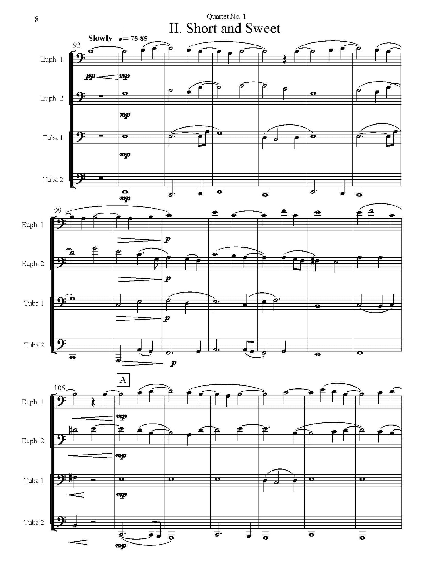 Hackett- Tuba Quartet No. 1 DOWNLOAD