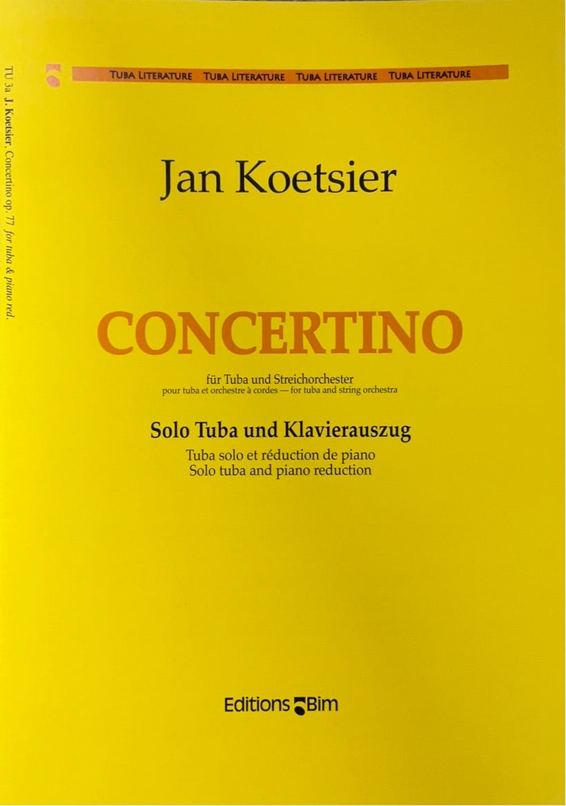 Koetsier - Concertino for Tuba op. 77