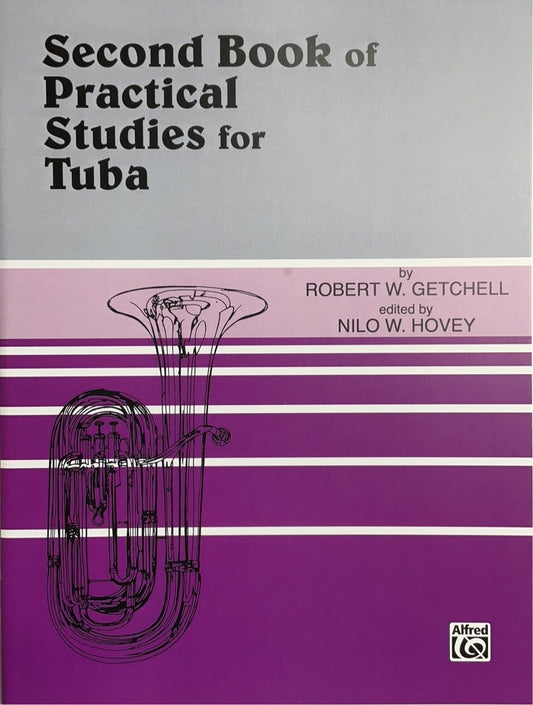 Getchell/Hovey - Second Book of Practical Studies for Tuba