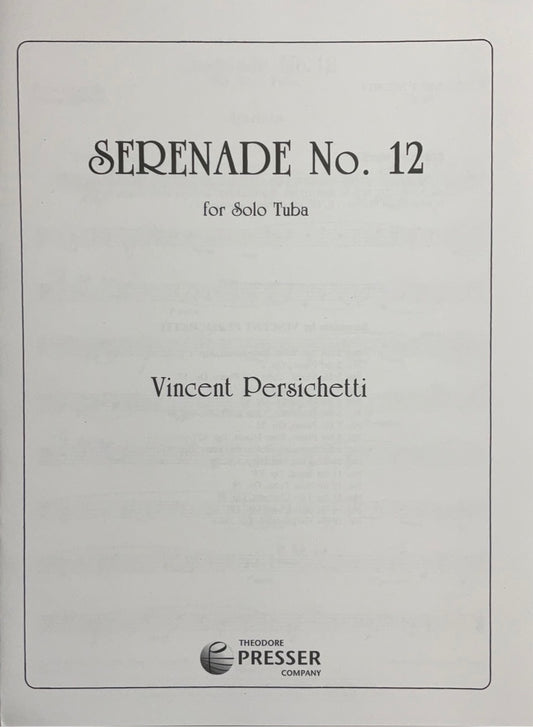 Persichetti, Vincent - Serenade No. 12