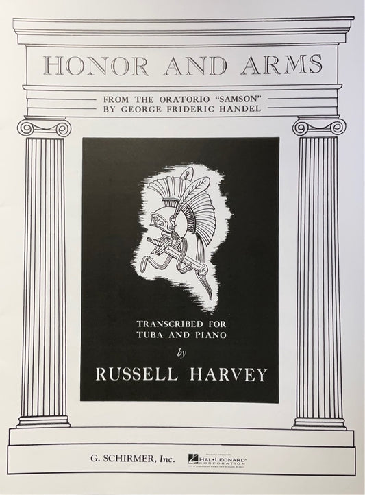 Handel (Tran. Harvey, Russel) - Honor and Arms