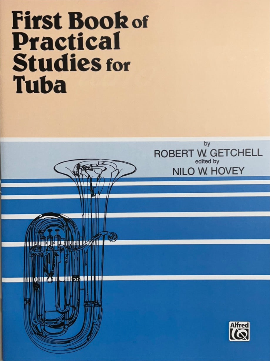 Getchell/Hovey - First Book of Practical Studies for Tuba