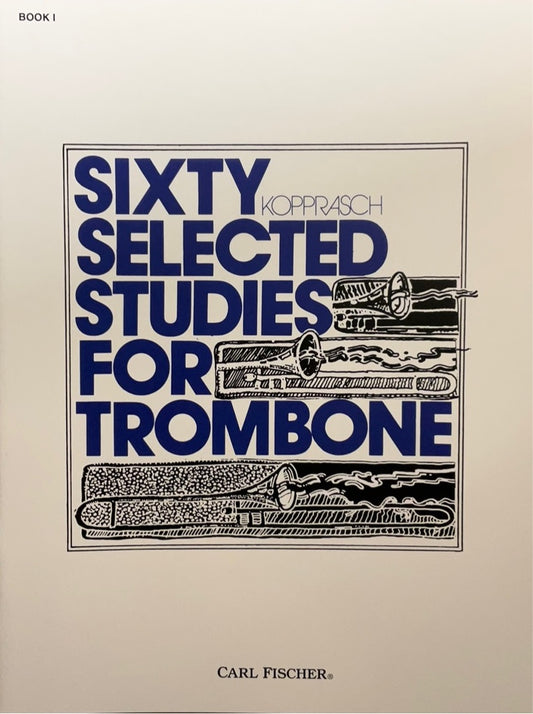 Kopprasch - Sixty Selected Studies for Trombone (Book 1)