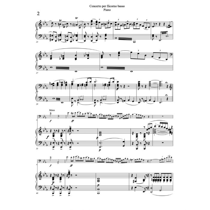 Ponchielli - Concerto per Flicorno Basso