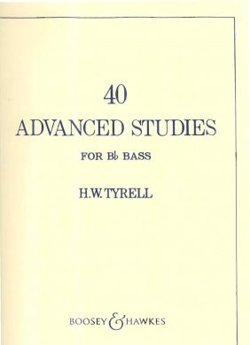 Tyrell - 40 Advanced Etudes for B-flat Bass
